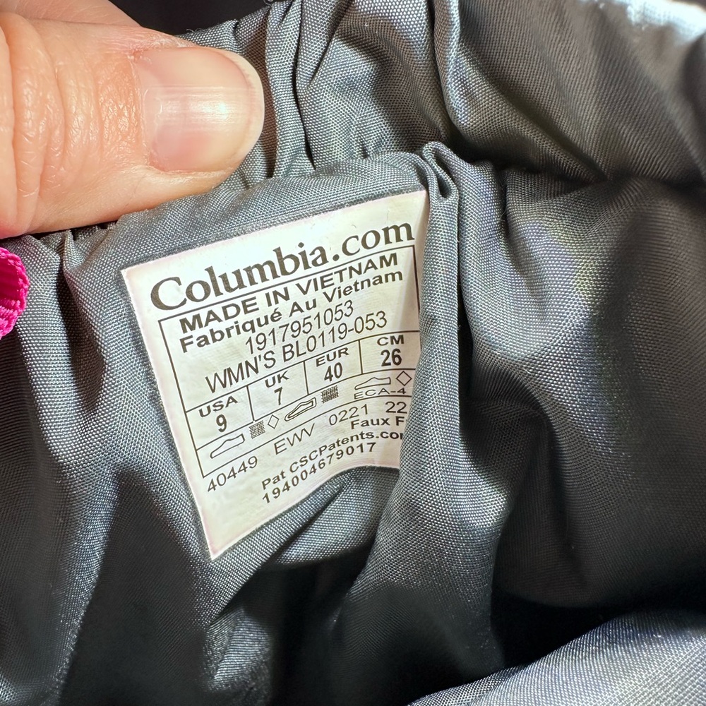 Columbia Women’s Paninaro Omni-Heat Tall Snow Boots Size 9 New With Tags - Picture 7 of 12